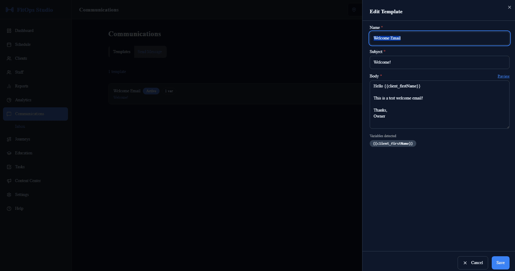 FitOps screenshot 3